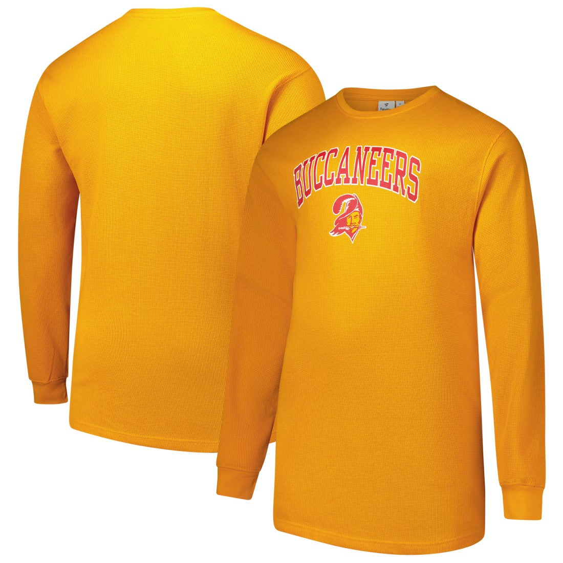 Tampa Bay Buccaneers Big & Tall Throwback Thermal Long Sleeve T-Shirt - Orange - Fanatics