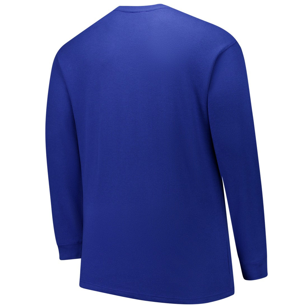 Seattle Seahawks Big & Tall Throwback Thermal Long Sleeve T-Shirt - Royal - Fanatics