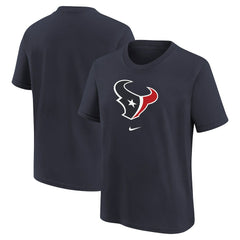 Houston Texans Youth Logo T-Shirt - Navy - Nike