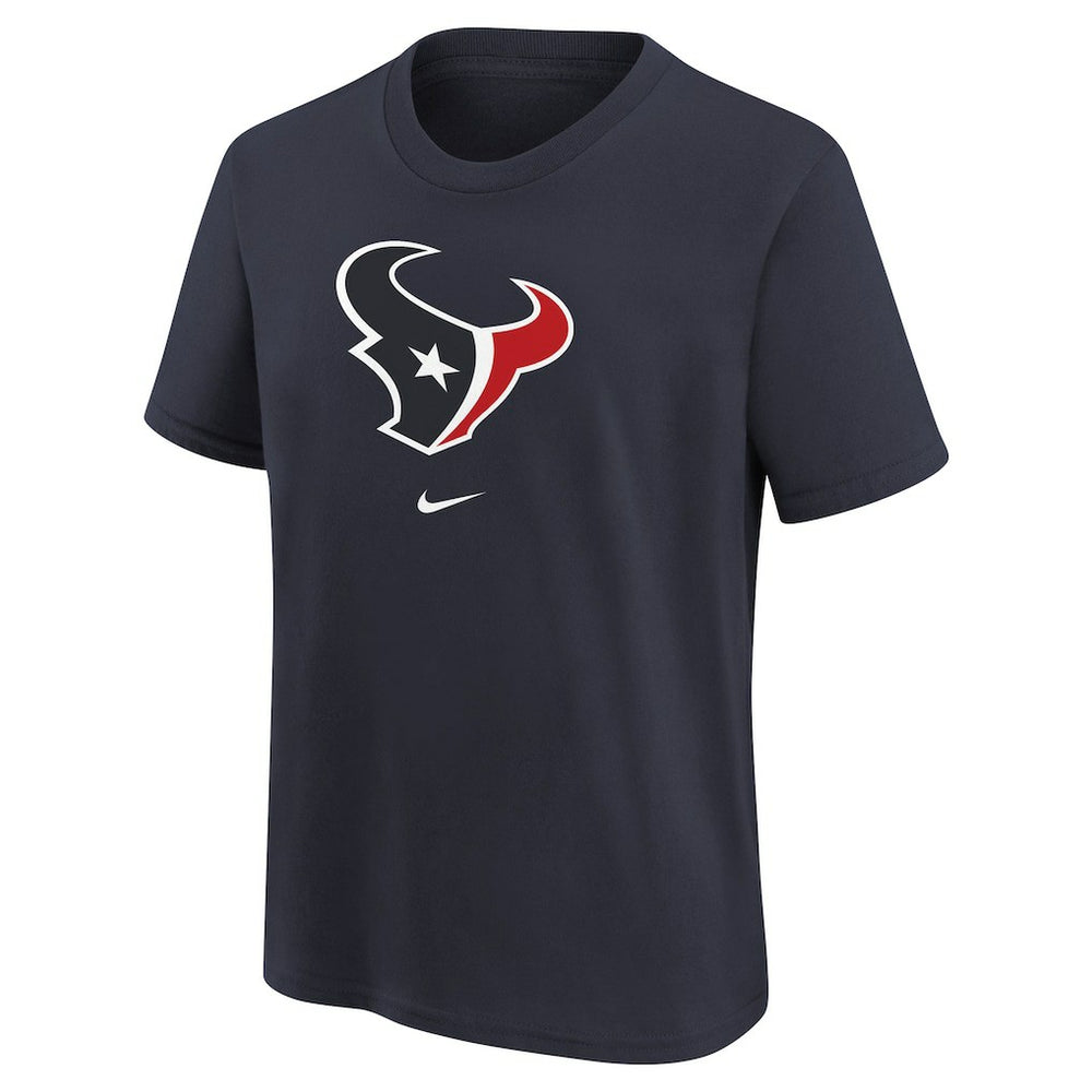 Houston Texans Youth Logo T-Shirt - Navy - Nike