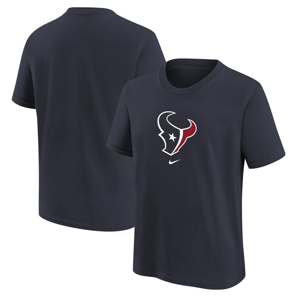 Houston Texans Preschool Team Logo T-Shirt - Navy - Nike