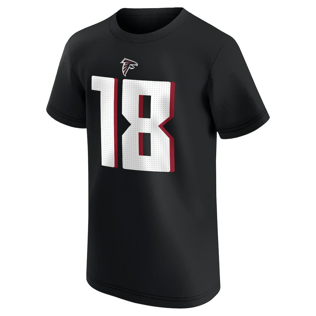 Kirk Cousins Atlanta Falcons Youth Player Name & Number T-Shirt - Black - Nike