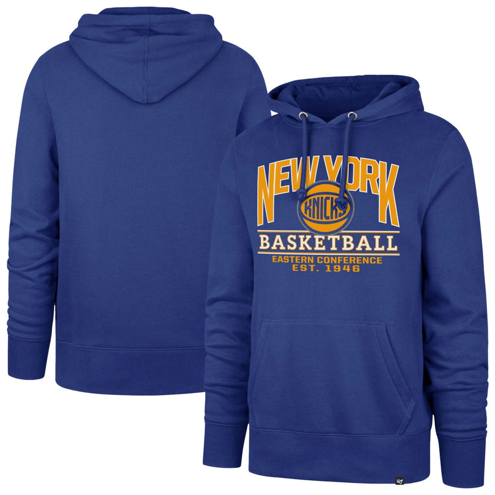47 brand New York Knicks '47 Big & Tall Good Call Headline Pullover Hoodie Blue