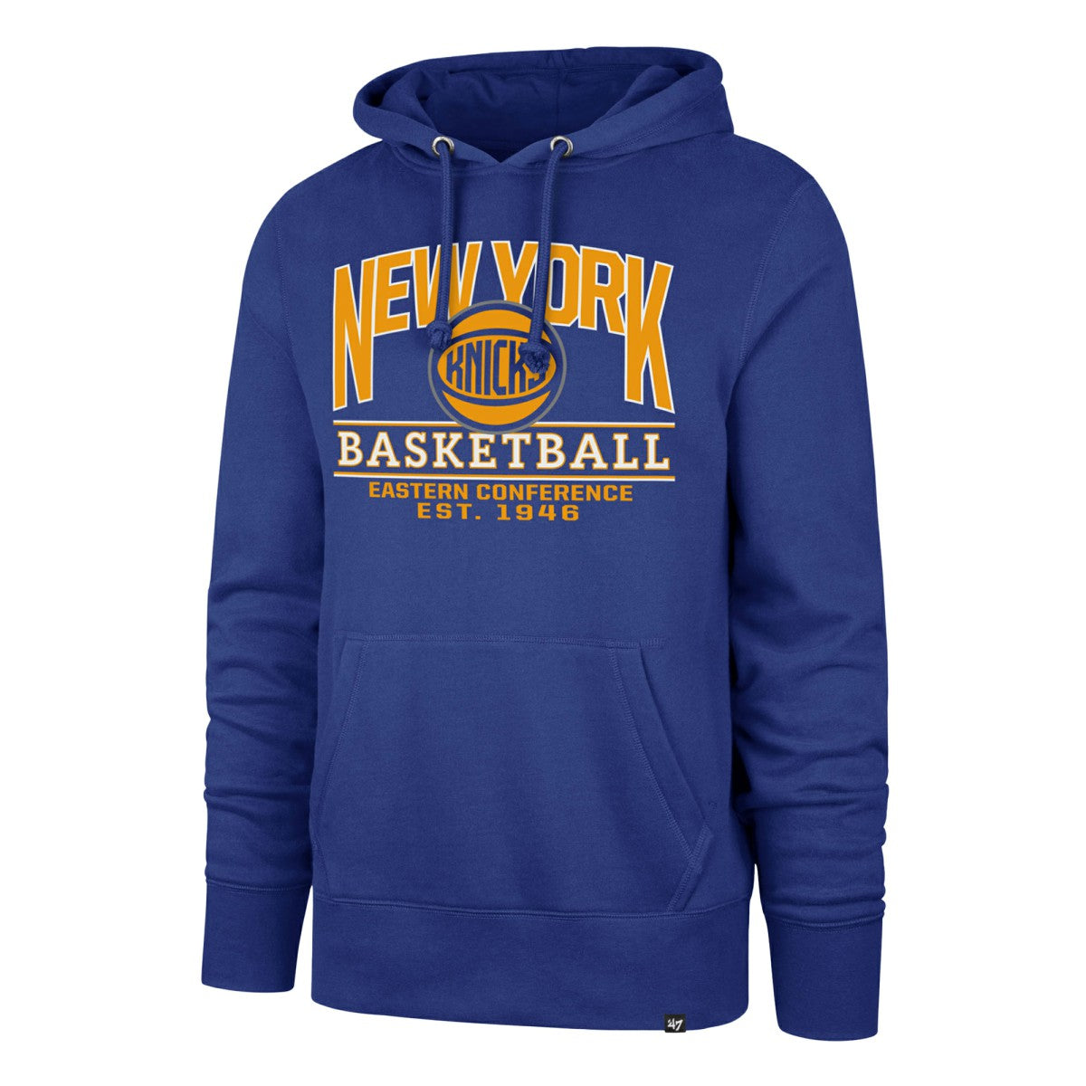 47 brand New York Knicks '47 Big & Tall Good Call Headline Pullover Hoodie Blue