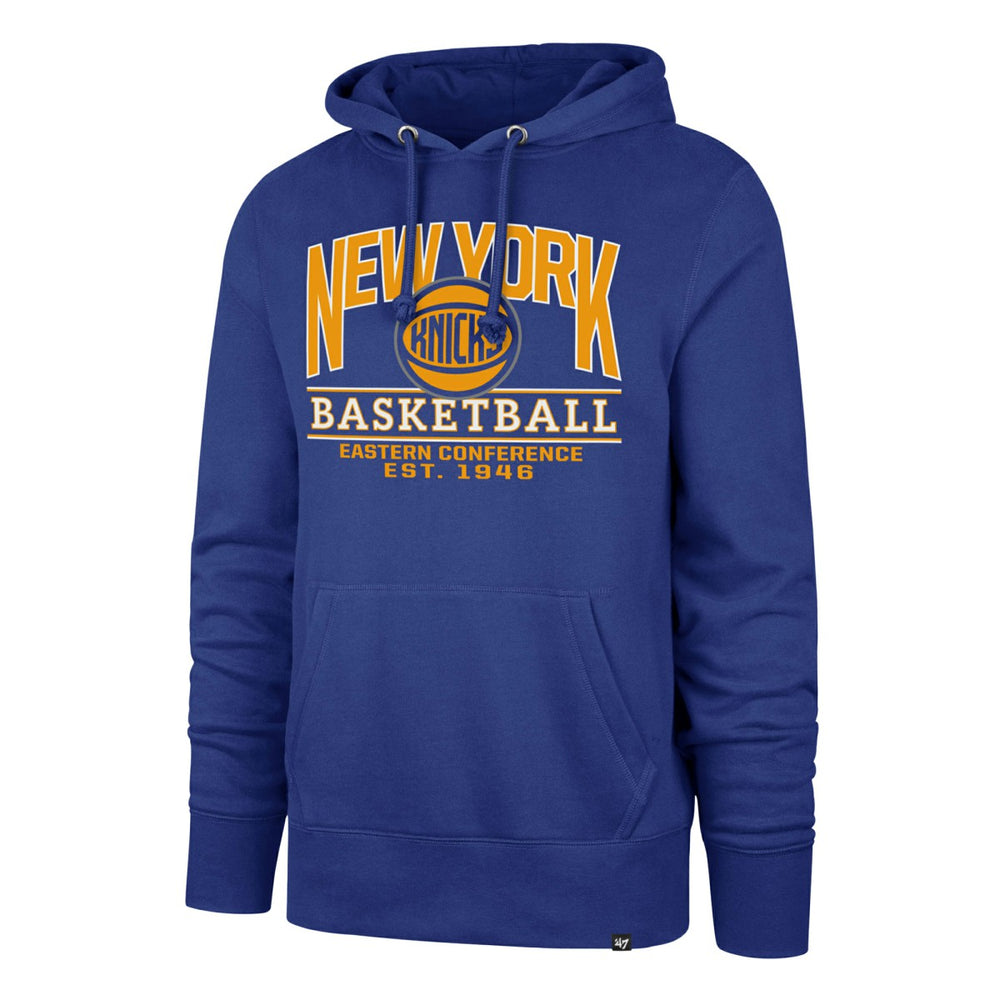 47 brand New York Knicks '47 Big & Tall Good Call Headline Pullover Hoodie Blue