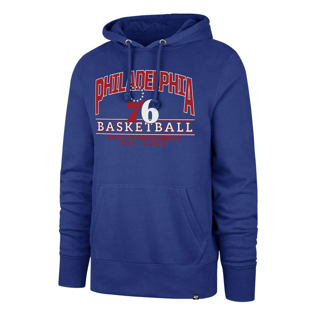 47 brand Philadelphia 76ers '47 Big & Tall Good Call Headline Pullover Hoodie Royal