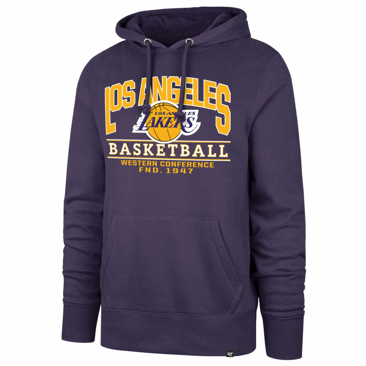 47 brand Los Angeles Lakers '47 Big & Tall Good Call Headline Pullover Hoodie Purple