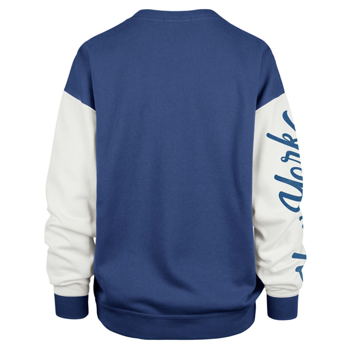 47 brand New York Knicks '47 Women's Plus Size Oversized Rise Andie Pullover Sweatshirt Blue