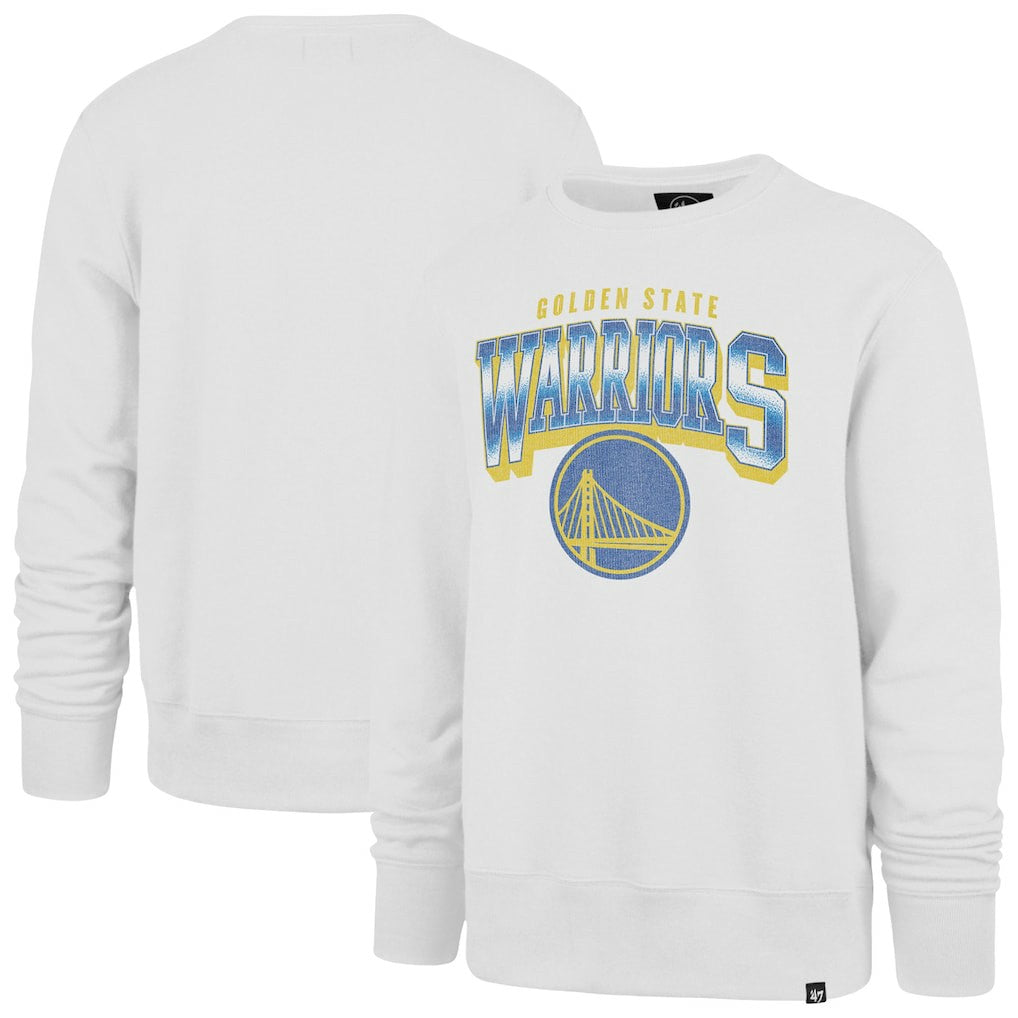 47 brand Golden State Warriors '47 Big & Tall Spotlight Headline Pullover Sweatshirt Cream