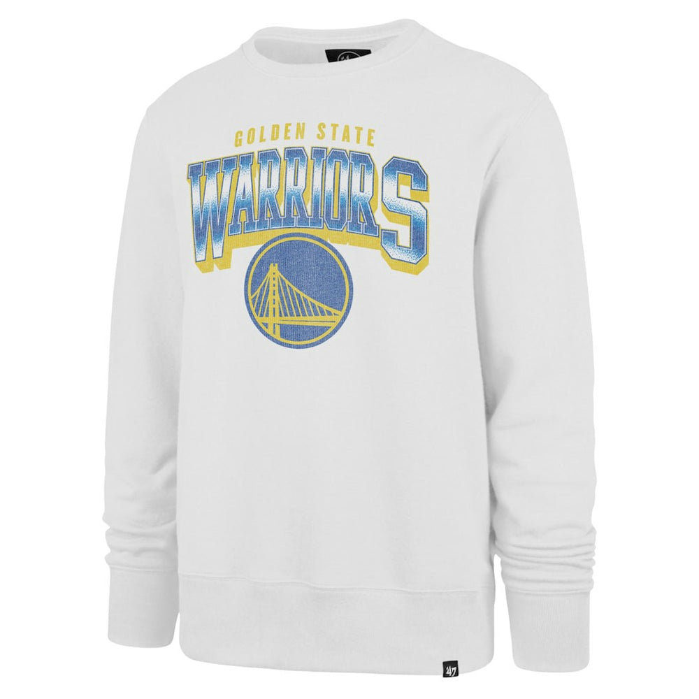 47 brand Golden State Warriors '47 Big & Tall Spotlight Headline Pullover Sweatshirt Cream