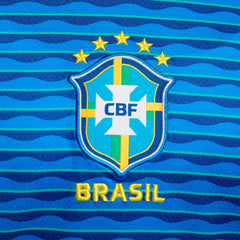 Nike - Neymar Jr. Brazil National Team Women's 2024 Away Stadium Replica Player Jersey – Blue