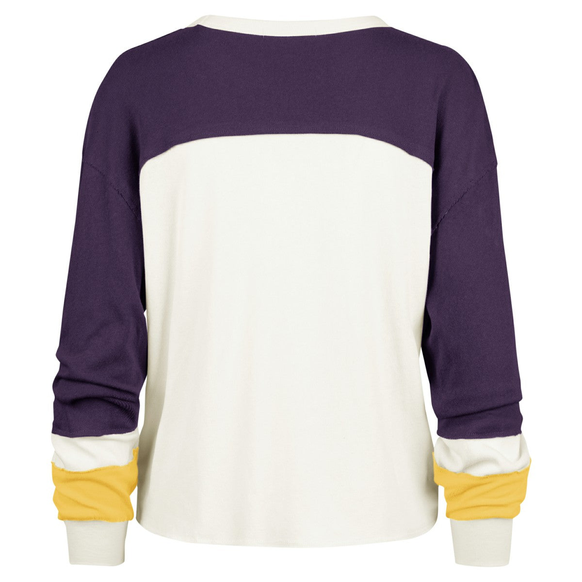 47 brand Los Angeles Lakers '47 Women's Curve Raglan Long Sleeve T-Shirt Cream