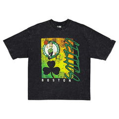 New Era Boston Celtics Sport Classics Enzyme Washed T-Shirt Black