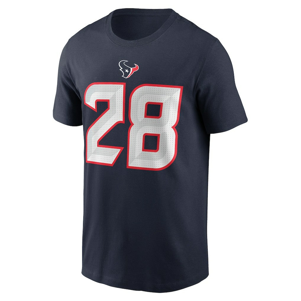 Joe Mixon Houston Texans Player Name & Number T-Shirt - Navy - Nike