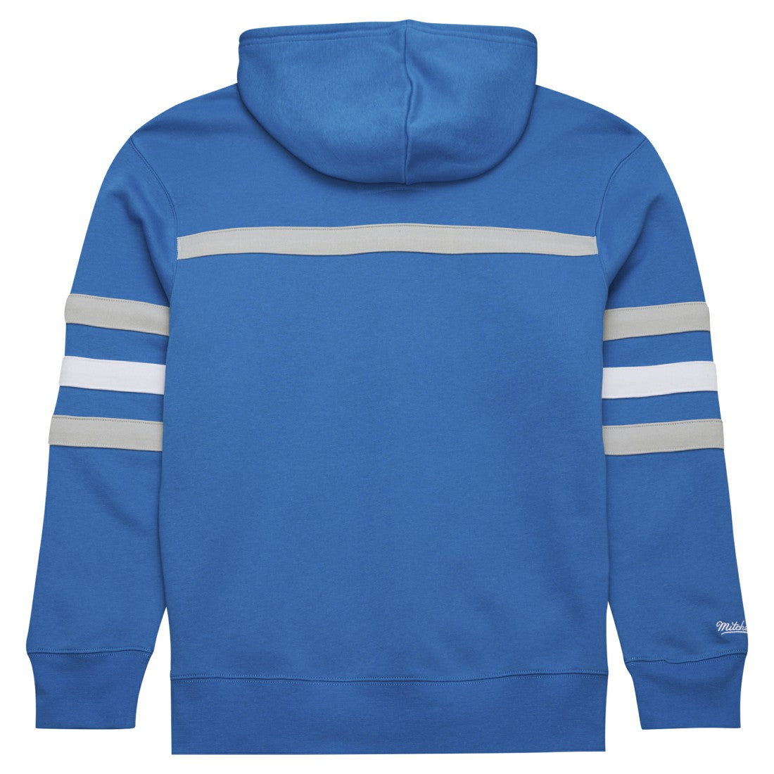Detroit Lions Vintage Logo Head Coach Fleece Pullover Hoodie - Blue - NFL