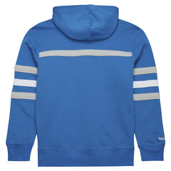 Detroit Lions Vintage Logo Head Coach Fleece Pullover Hoodie - Blue - NFL