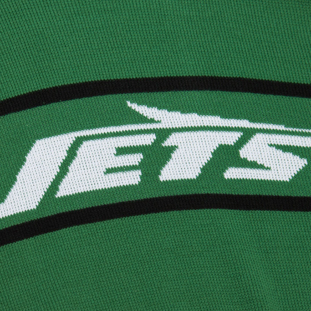 New York Jets Throwback 1984 Pullover Sweater - Green - Mitchell & Ness