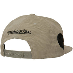 Dallas Cowboys Cord Snapback Hat - Tan - Mitchell & Ness