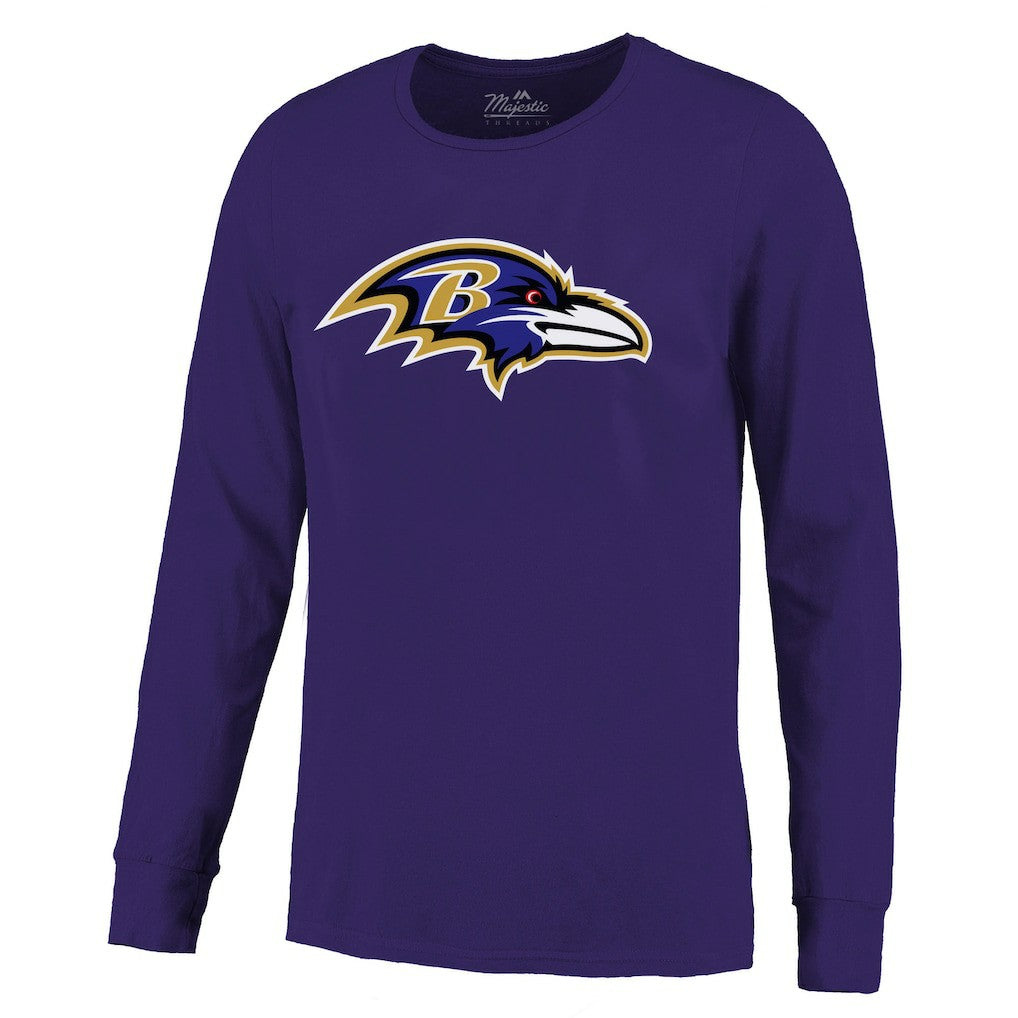 Derrick Henry Baltimore Ravens Majestic Threads Name & Number Long Sleeve T-Shirt - Purple - NFL