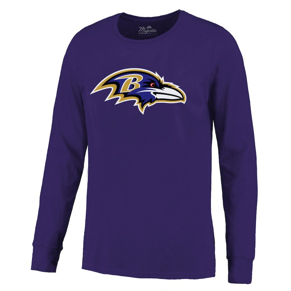 Derrick Henry Baltimore Ravens Majestic Threads Name & Number Long Sleeve T-Shirt - Purple - NFL