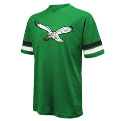 Saquon Barkley Philadelphia Eagles Majestic Threads Name & Number Oversized T-Shirt - Kelly Green - NFL