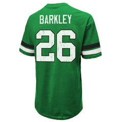 Saquon Barkley Philadelphia Eagles Majestic Threads Name & Number Oversized T-Shirt - Kelly Green - NFL