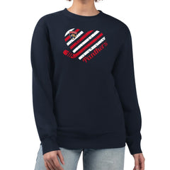 Florida Panthers G-III 4Her by Carl Banks Women's Heart Graphic Pullover Sweatshirt - Navy | NHL discount