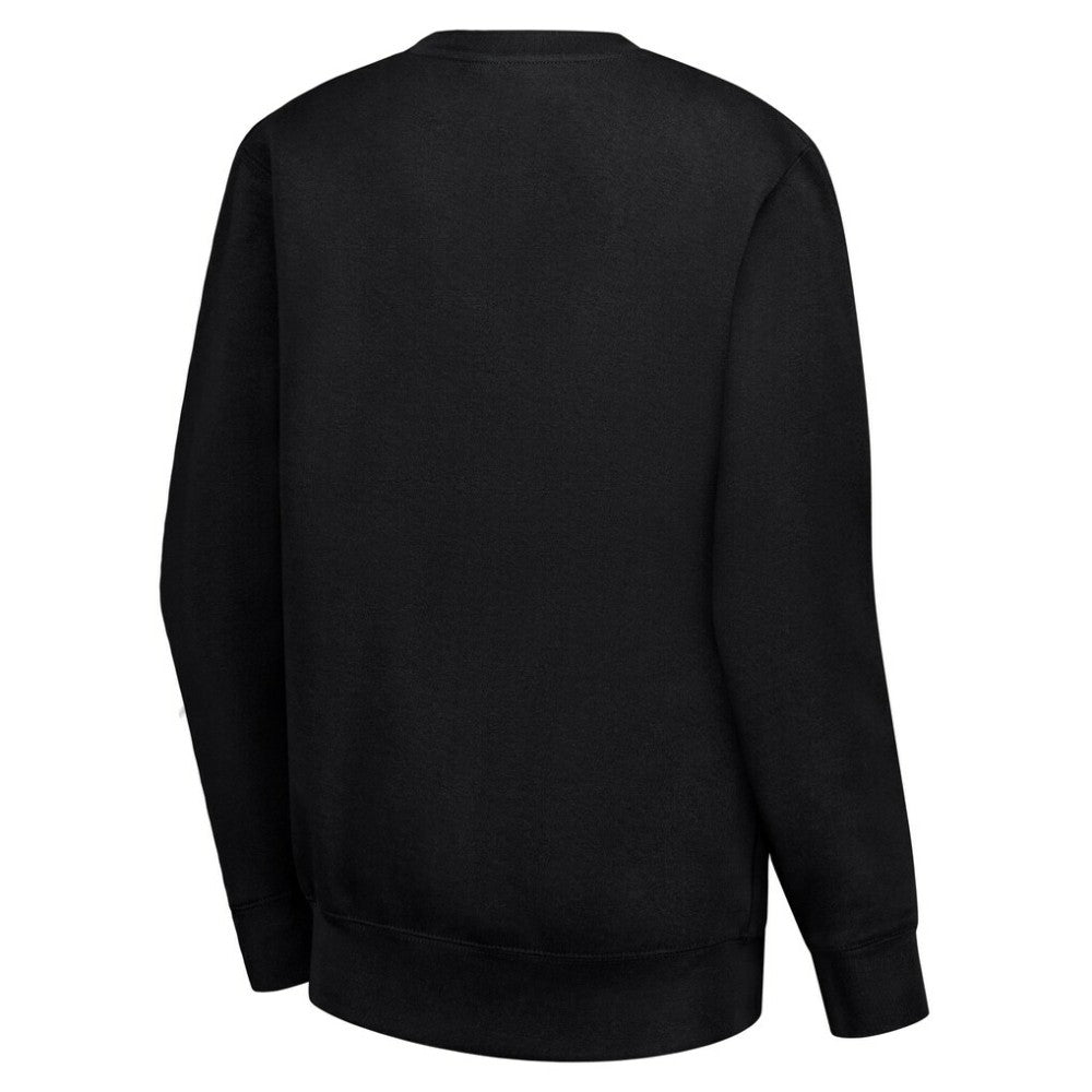 Philadelphia Flyers G-III 4Her by Carl Banks Women's Filigree Team Graphic Fleece Pullover Sweatshirt - Black | NHL Clearance