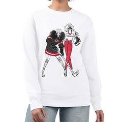 Carolina Hurricanes G-III 4Her by Carl Banks Women's Hockey Girls Team Graphic Fleece Pullover Sweatshirt - White | NHL discount