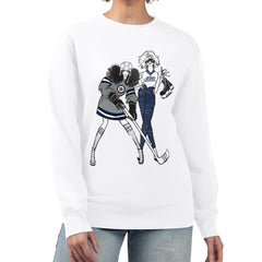 Winnipeg Jets G-III 4Her by Carl Banks Women's Hockey Girls Team Graphic Fleece Pullover Sweatshirt - White | NHL online