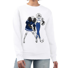 St. Louis Blues G-III 4Her by Carl Banks Women's Hockey Girls Team Graphic Fleece Pullover Sweatshirt - White | NHL discount