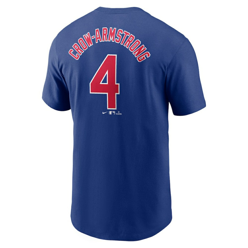Pete Crow-Armstrong Chicago Cubs Nike Fuse Name & Number T-Shirt Near Me