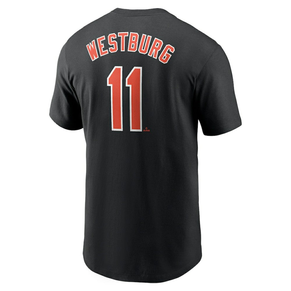 Jordan Westburg Baltimore Orioles Nike Fuse Name & Number T-Shirt Near Me
