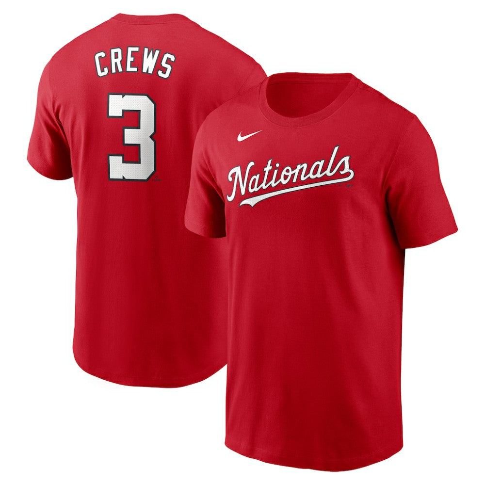 Dylan Crews Washington Nationals Nike Fuse Name & Number T-Shirt Sale