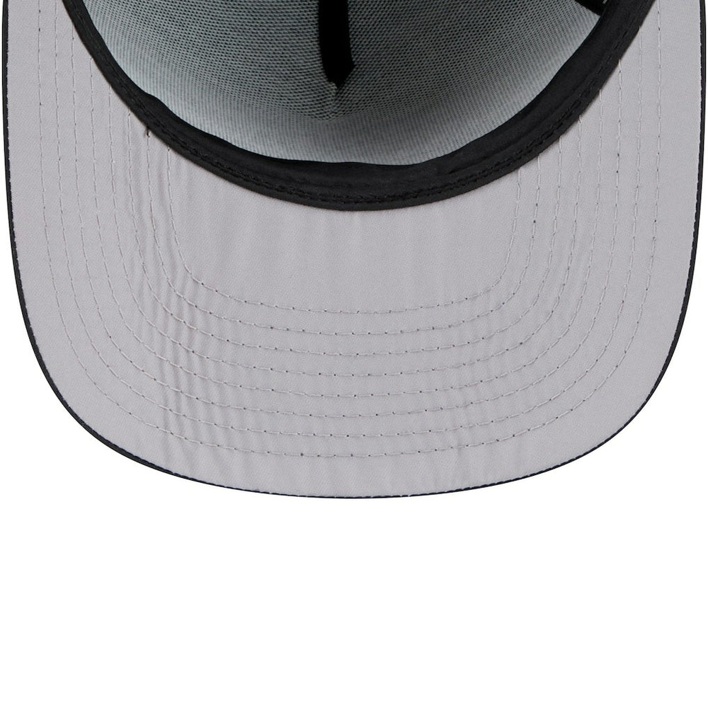 New Era Philadelphia 76ers Vented 9FIFTY A-Frame Snapback Hat Black
