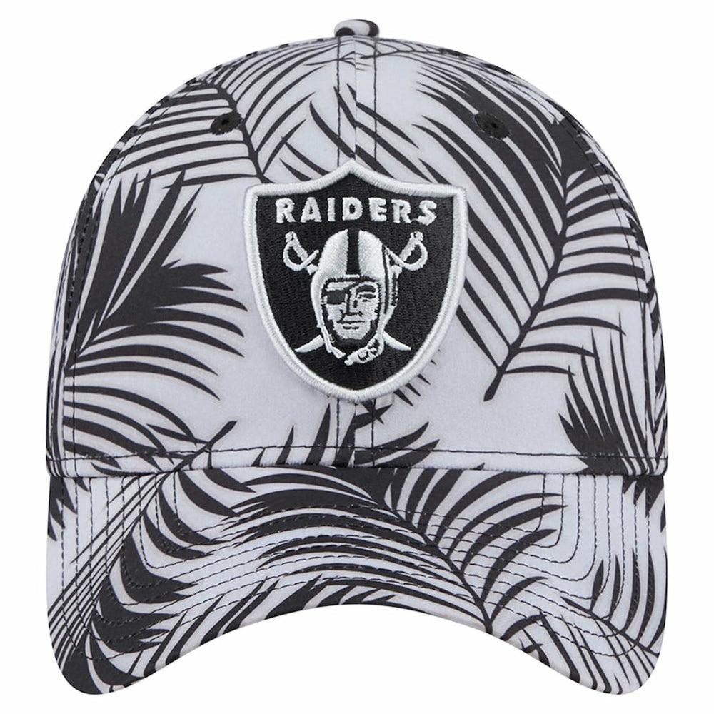 Las Vegas Raiders New Era Palms 39THIRTY Flex Hat - Gray - NFL