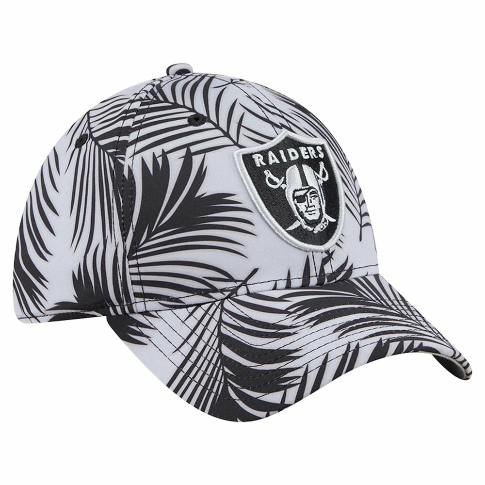 Las Vegas Raiders New Era Palms 39THIRTY Flex Hat - Gray - NFL