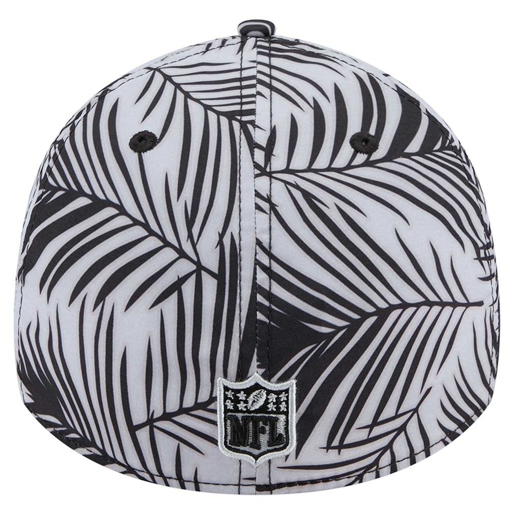 Las Vegas Raiders New Era Palms 39THIRTY Flex Hat - Gray - NFL