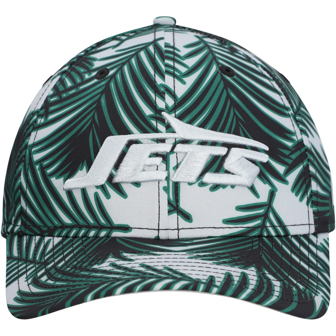 New York Jets New Era Palms 39THIRTY Flex Hat - Gray - NFL