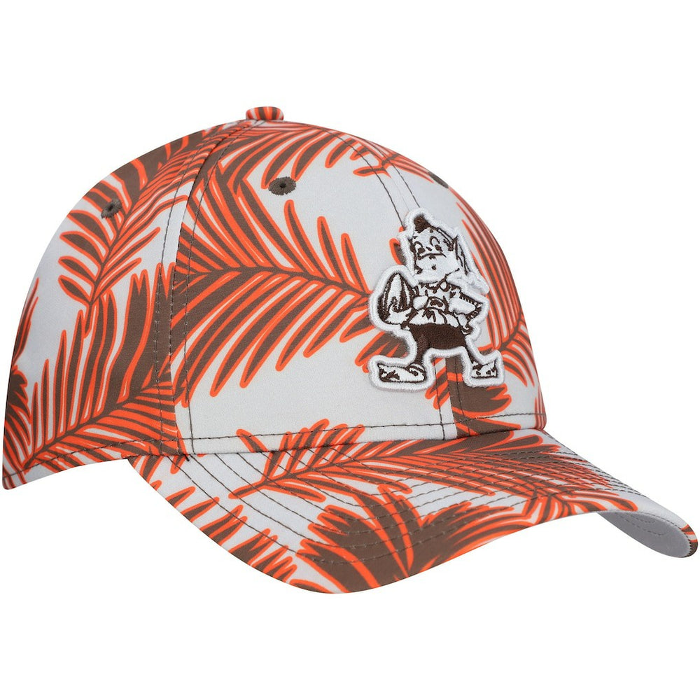 Cleveland Browns New Era Palms 39THIRTY Flex Hat - Gray - NFL