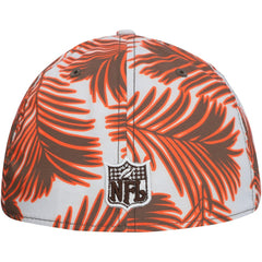 Cleveland Browns New Era Palms 39THIRTY Flex Hat - Gray - NFL