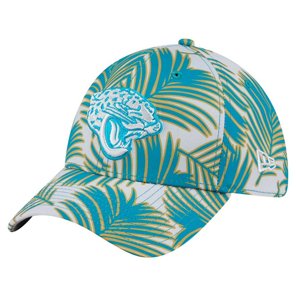 Jacksonville Jaguars New Era Palms 39THIRTY Flex Hat - Gray - NFL