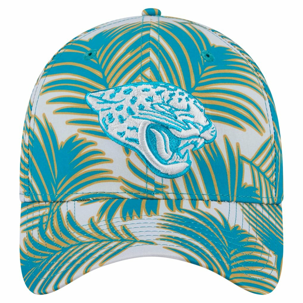 Jacksonville Jaguars New Era Palms 39THIRTY Flex Hat - Gray - NFL