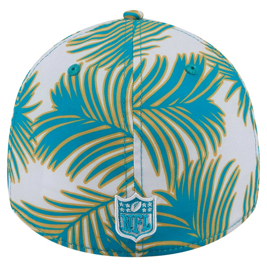 Jacksonville Jaguars New Era Palms 39THIRTY Flex Hat - Gray - NFL