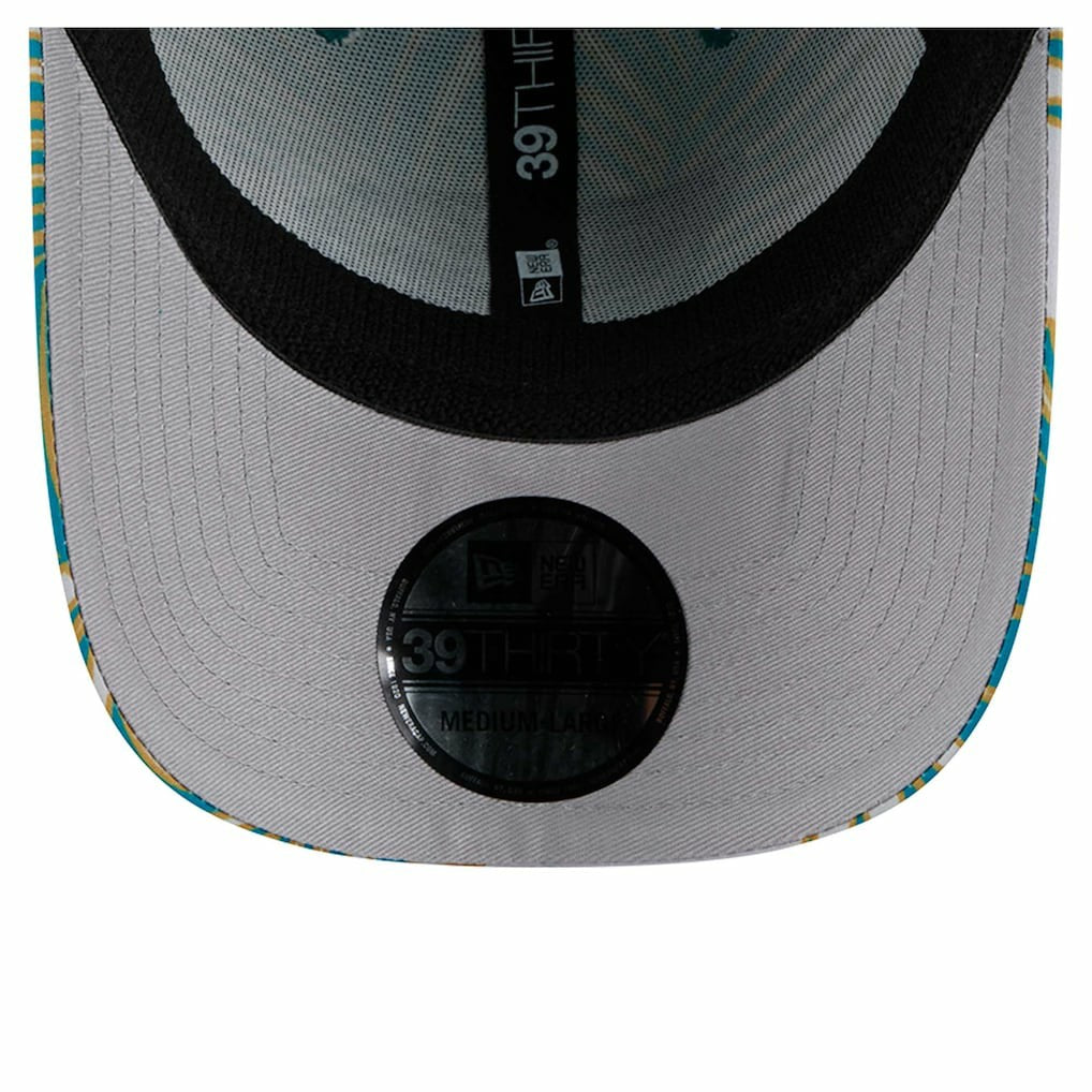 Jacksonville Jaguars New Era Palms 39THIRTY Flex Hat - Gray - NFL