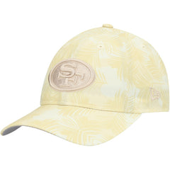San Francisco 49ers New Era Women's Frond 9TWENTY Adjustable Hat - Cream - NFL