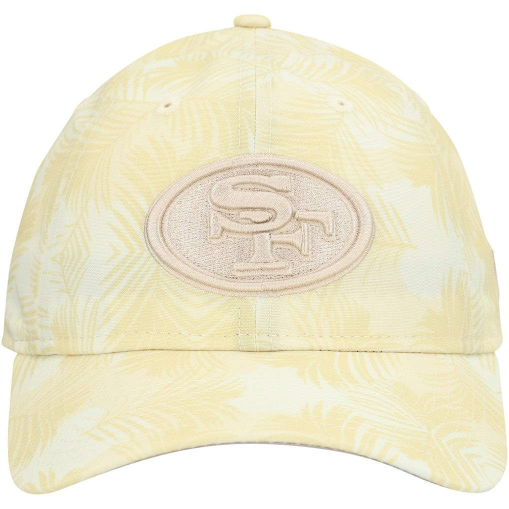San Francisco 49ers New Era Women's Frond 9TWENTY Adjustable Hat - Cream - NFL