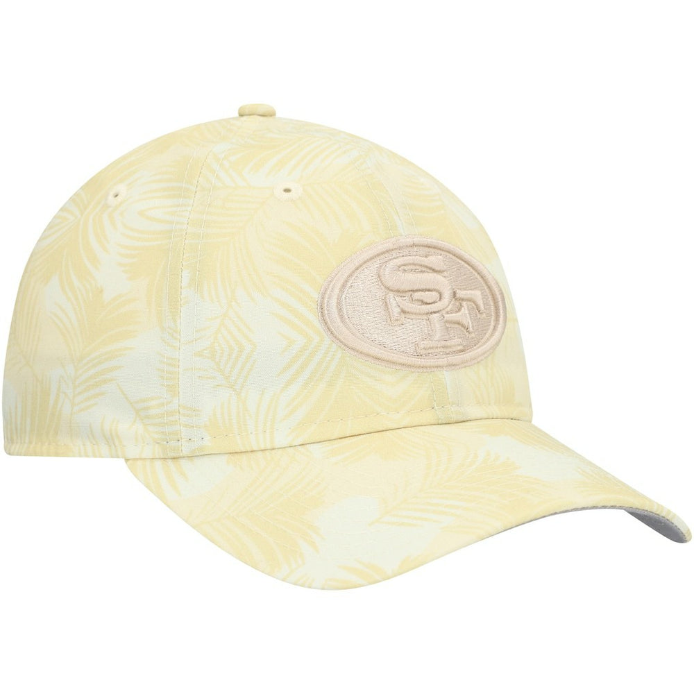San Francisco 49ers New Era Women's Frond 9TWENTY Adjustable Hat - Cream - NFL