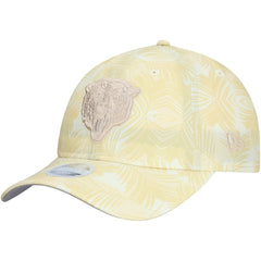 Chicago Bears New Era Women's Frond 9TWENTY Adjustable Hat - Cream - NFL