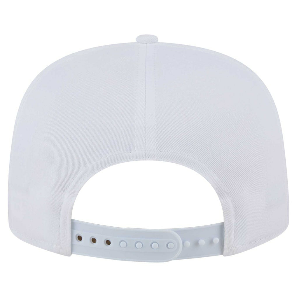 Las Vegas Raiders New Era Diamond Golfer Snapback Hat - White - NFL